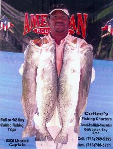 Coffees Fishing Charters, Galveston Bay, 713-269-5395, 713-748-5711