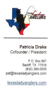 Texas Lady Anglers, (832)385-0535